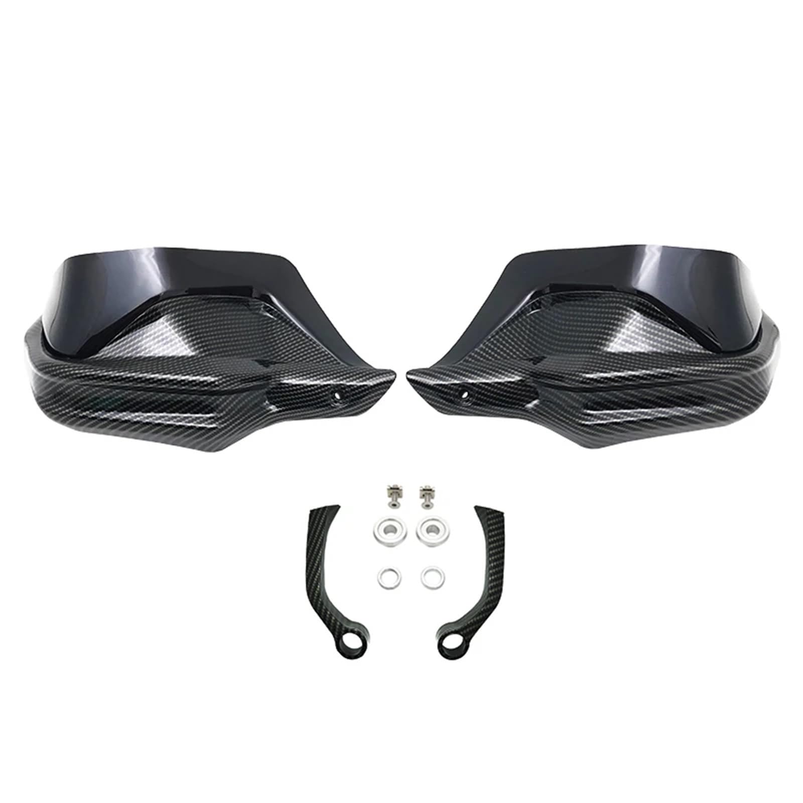 Motorrad Handschutz Für F900R F900XR F900 R/XR F 900XR 900R 2019 2020 2021 2022 2023 Motorrad Handschutz Schild Hand Schutzfolie Windschutzscheibe(Carbon-Black) von SIBOUOU