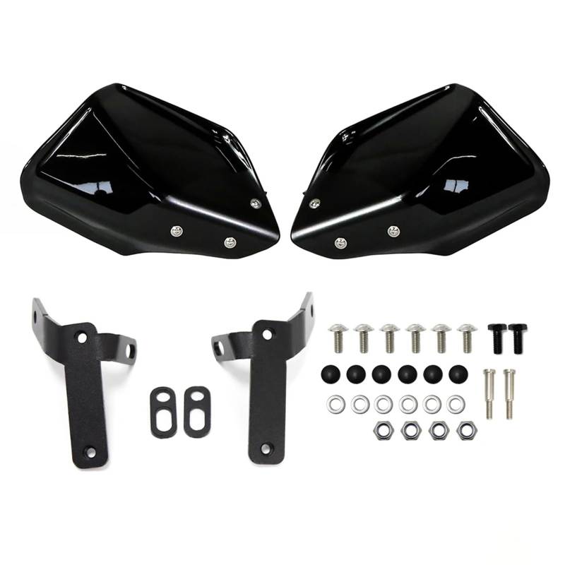 Motorrad Handschutz Für Forza 350 Für Forza 300 Für Forza 125 Motorrad Zubehör Handprotektoren Schild Hand Schutzfolie Windschutzscheibe Hand Wachen(Black) von SIBOUOU