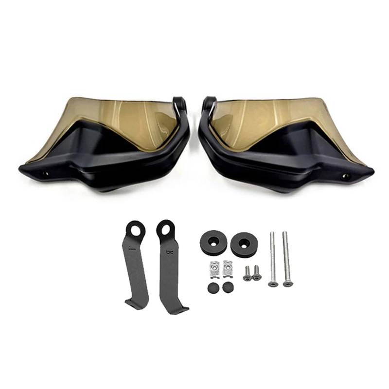 Motorrad Handschutz Für NC750X DCT NC750S NC700X NC 750X2013-2021 2022 Motorrad Handprotektoren Schild Guards Windschutzscheibe Hand Wind Schutz(Black Green-1Set) von SIBOUOU