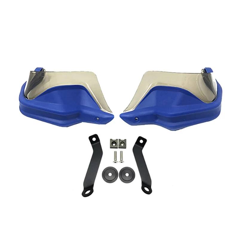 Motorrad Handschutz Für NC750X NC750X NC750X NC750X 2013-2023 2022 Motorrad Handprotektoren Schild Guards Windschutzscheibe Hand Wind Schutz(Blue Green Set) von SIBOUOU