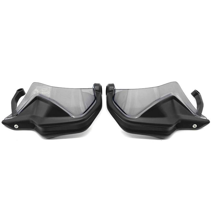 Motorrad Handschutz Für R1250GS LC ADV R 1250GS R 1250 GS 2018-2023 Motorrad Zubehör Handprotektoren Schild Hand Schutzfolie Windschutzscheibe(Black Grey Set) von SIBOUOU