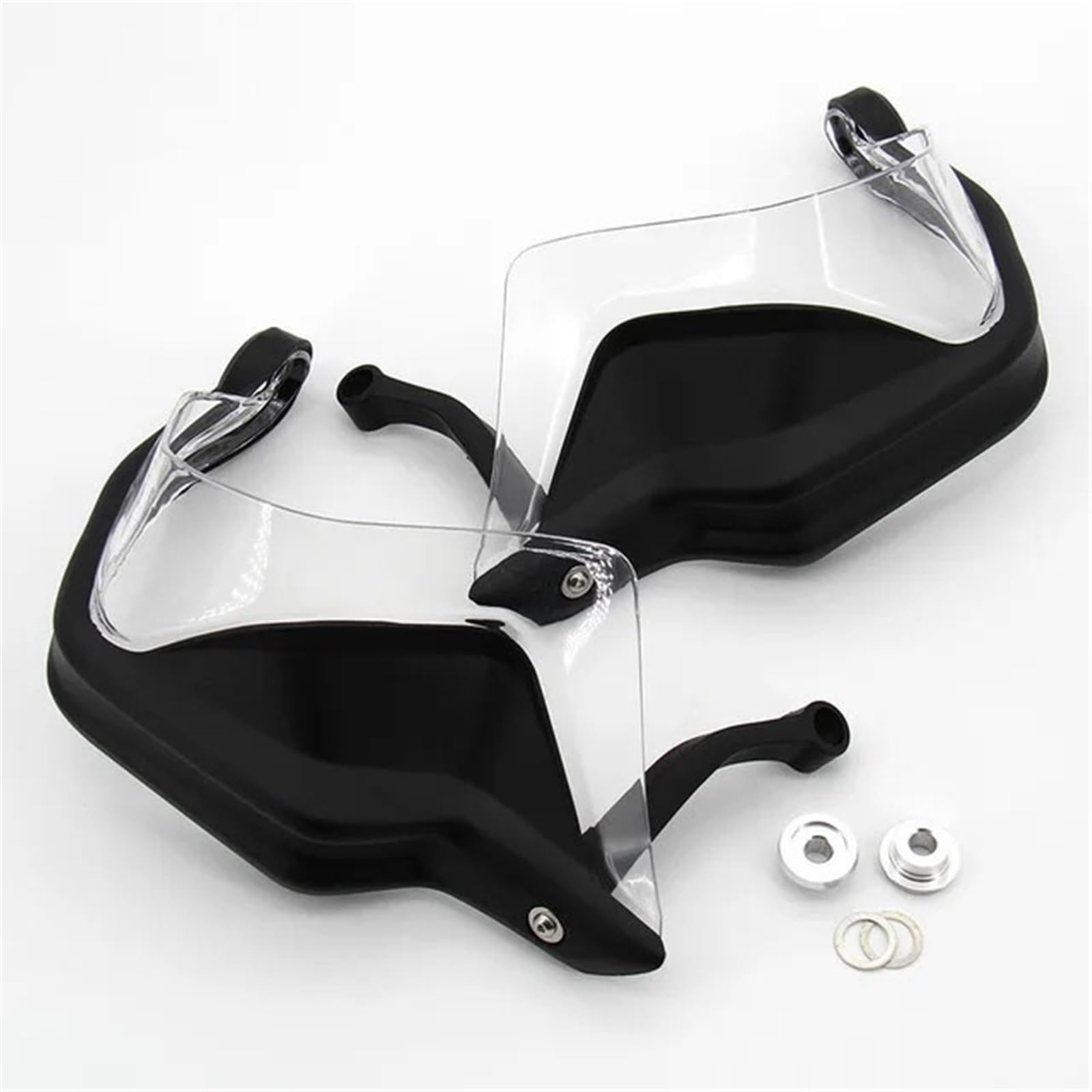 Motorrad Handschutz Für R1250R R1200R R 1250 1200 R 2014-2022 Motorrad Zubehör Handschutz Schild Handschutz Verlängerung Schutz Windschutzscheibe(Set-Transparent) von SIBOUOU