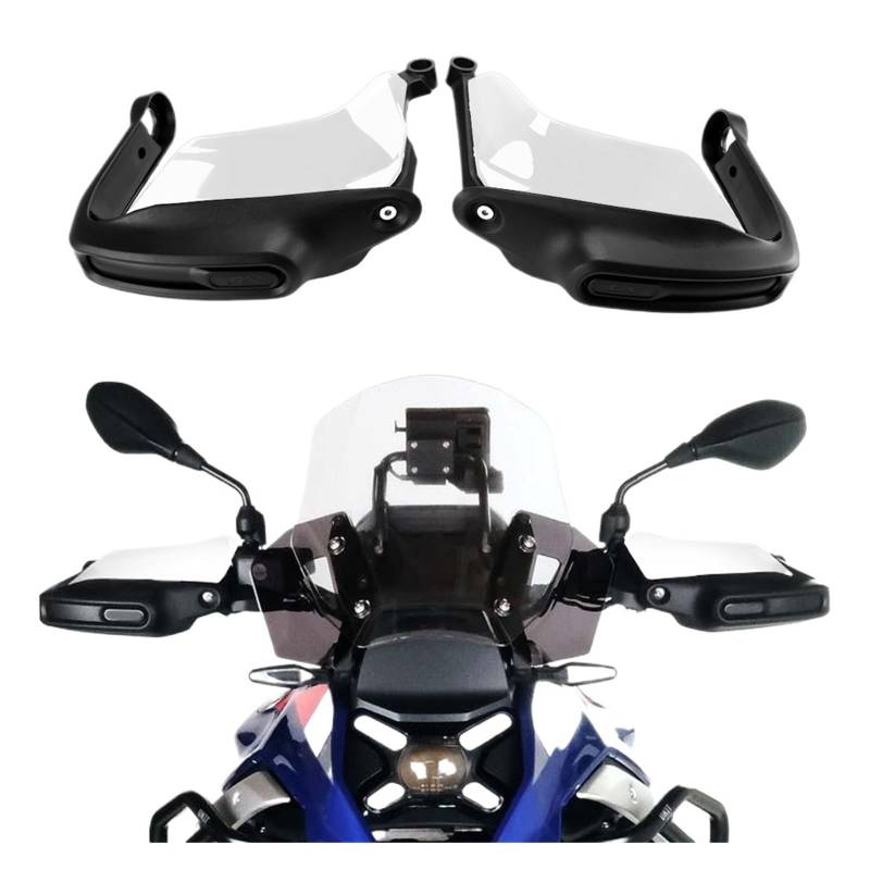 Motorrad Handschutz Für R1300GS R 1300 Für GS 2023 2024 2025 Motorrad Handschutz Hand Schild Schutz Windschutzscheibe Riser Verlängerung Abdeckung(Transparent) von SIBOUOU