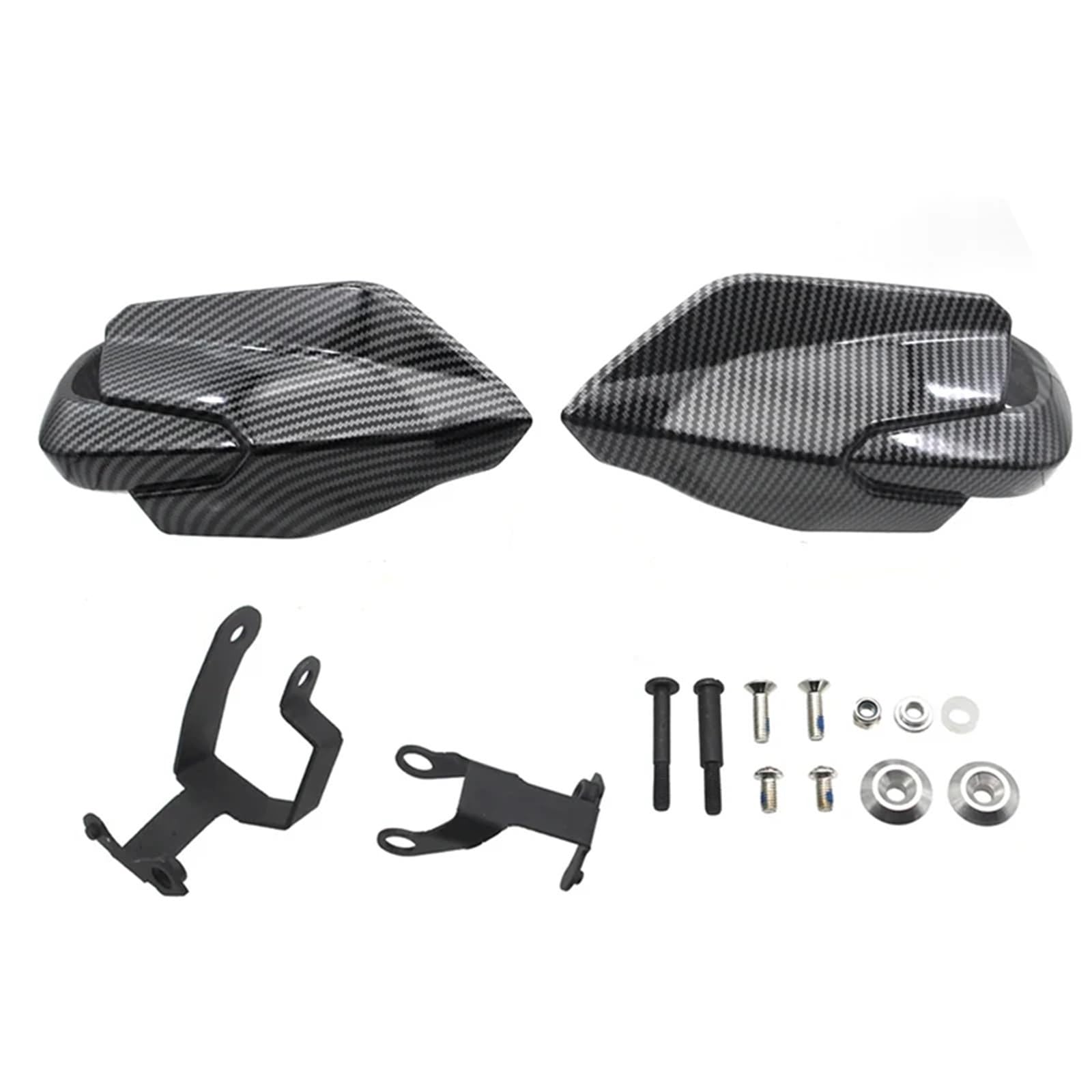 Motorrad Handschutz Für Tiger 660 Tiger Sport 660 Tiger660 2022 2023 Motorrad Carbon Handschutz Schild Hand Schutzfolie Windschutzscheibe(Carbon Look) von SIBOUOU