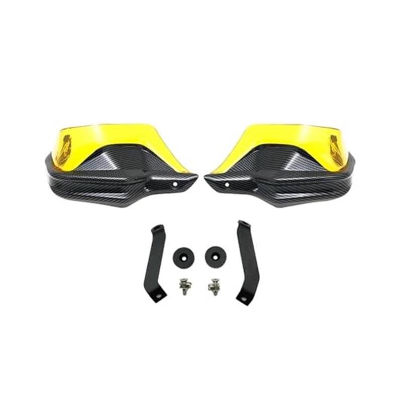 Motorrad Handschutz Motorrad Handprotektoren Für NC750X DCT NC750S Motorrad Carbon Handprotektoren Schild Guards Windschutzscheibe Hand Wind Schutz(10) von SIBOUOU