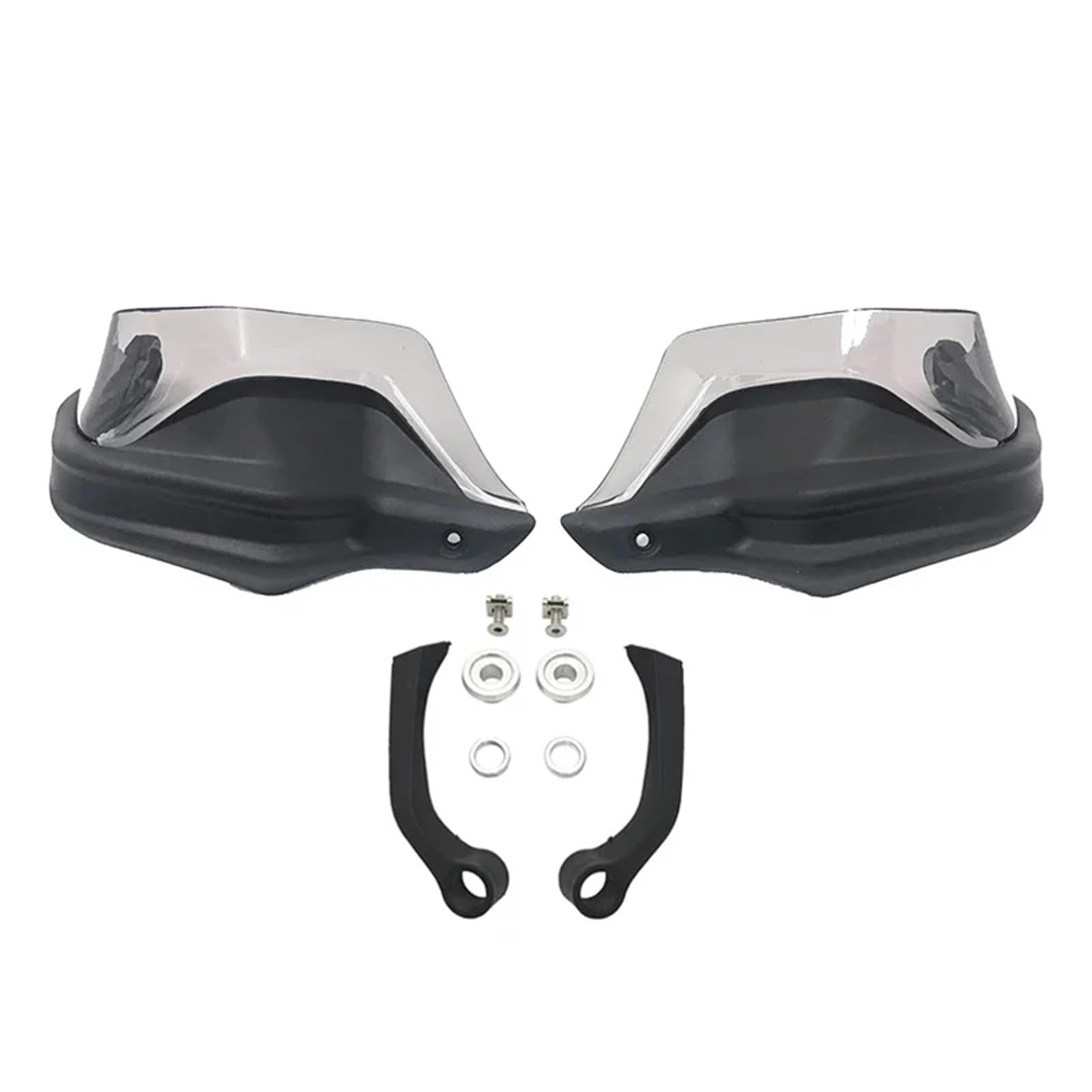 Motorrad Handschutz Motorrad Handprotektoren Schild Wachen Windschutzscheibe Hand Wind Schutz Für G 310 GS G310 R G310GS G310R 2017-2023 2021 2022(Black Grey Set) von SIBOUOU