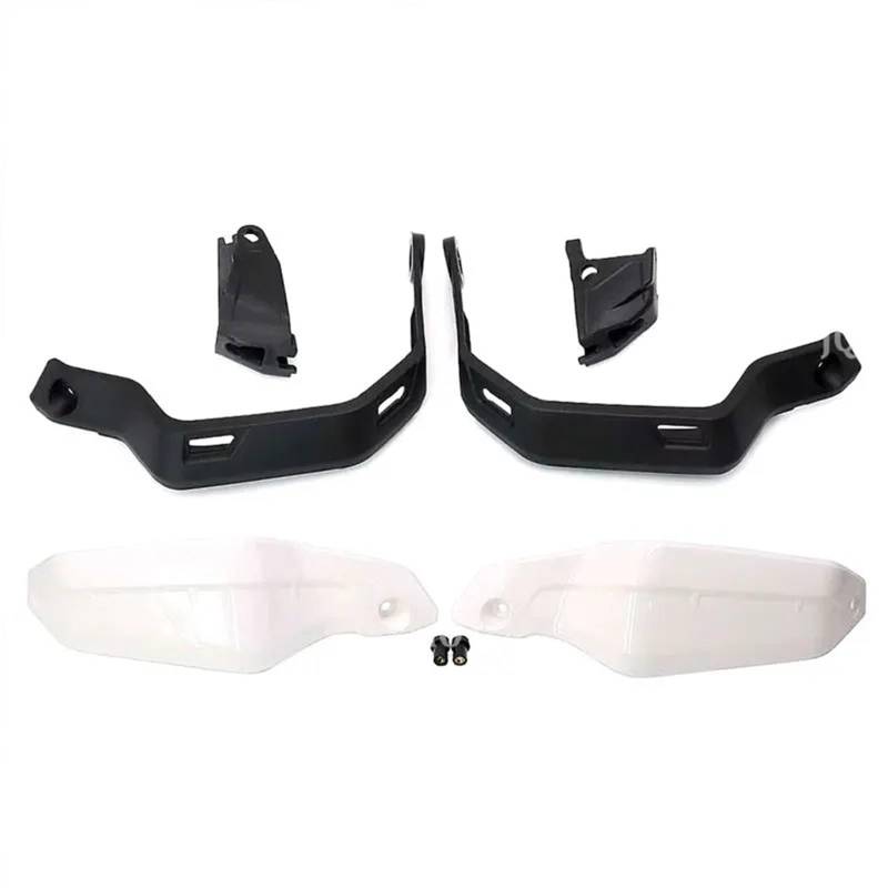 Motorrad Handschutz Motorrad Handschutz Windschutzscheibe Wind Schild Hand Schutz Schutz Bar Für Xadv 750 X-ADV 750 CRF1100L 2021-2024(A Set White) von SIBOUOU