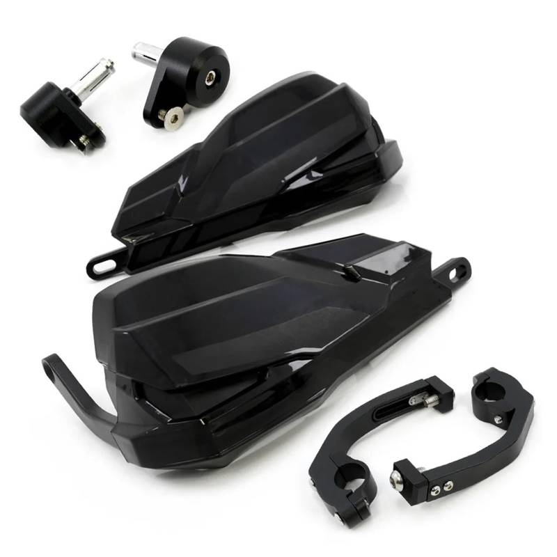 Motorrad Handschutz Motorrad Wind Schild Griff Hand Guards Motocross Handprotektoren Schild Schutz Für Africa Twin CRF1000L DTC(Black) von SIBOUOU