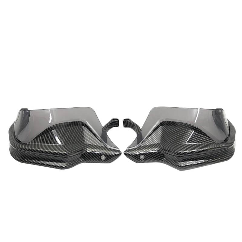 Motorrad Handschutz Windabweiser-Schild Handschützer Handprotektoren Für R 1200 GS ADV F800GS Adventure S1000XR F900XR F850GS R1250GS R1200GS(Carbon-Grey) von SIBOUOU