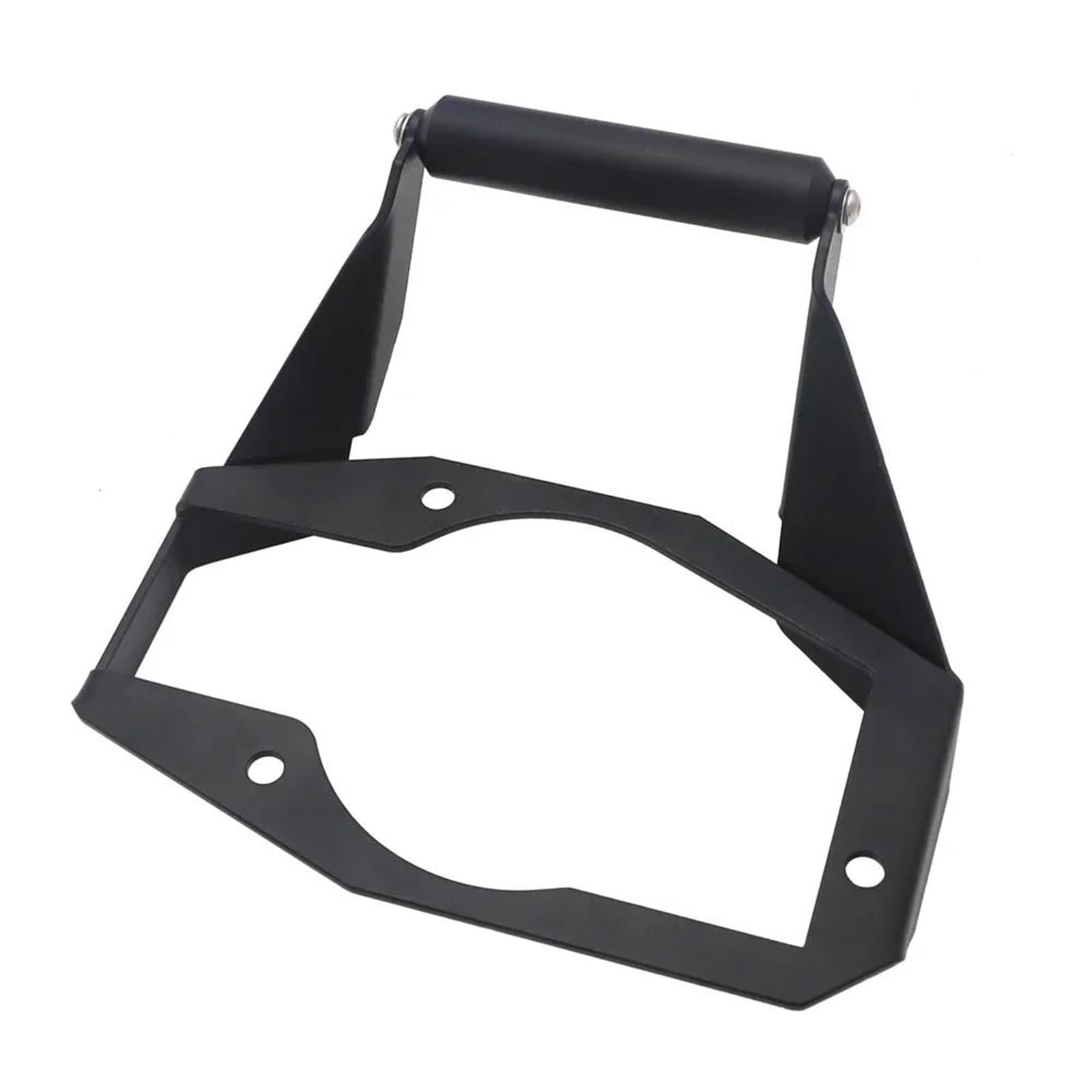 Motorrad Handyhalterung Für Abenteuer Für ADV 1050 1090 1190 Motorrad Instrument GPS Montage Adapter Halter Navigation Halterung Motorrad Front Bar Halter(22mm Black) von SIBOUOU