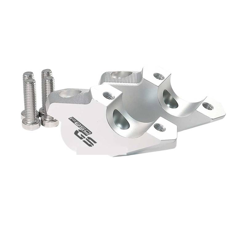 Motorrad Lenker Riser FÜR F850GS F900R F900XR F850 GS Adventure Motorrad CNC Lenker Riser mit Offset Drag Lenker Clip Verlängerung Adapter(F850GS) von SIBOUOU