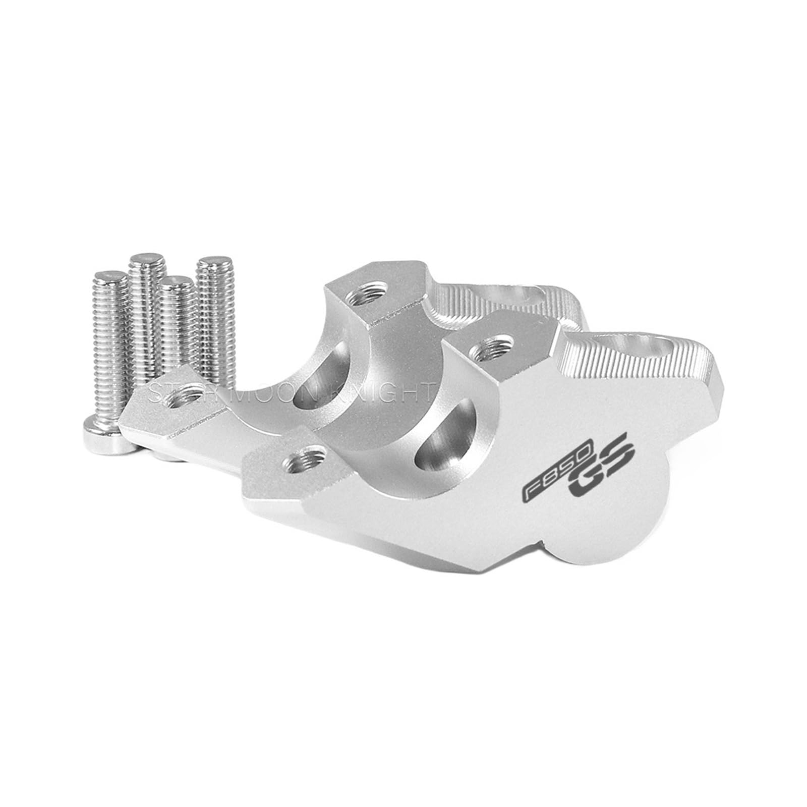 Motorrad Lenker Riser Geeignet für F900R F900XR F850GS F 850 ​​​​GS ADV Adventure Motorradzubehör Lenker Riser Mop Clamp Verlängerungsadapter(F850GS) von SIBOUOU