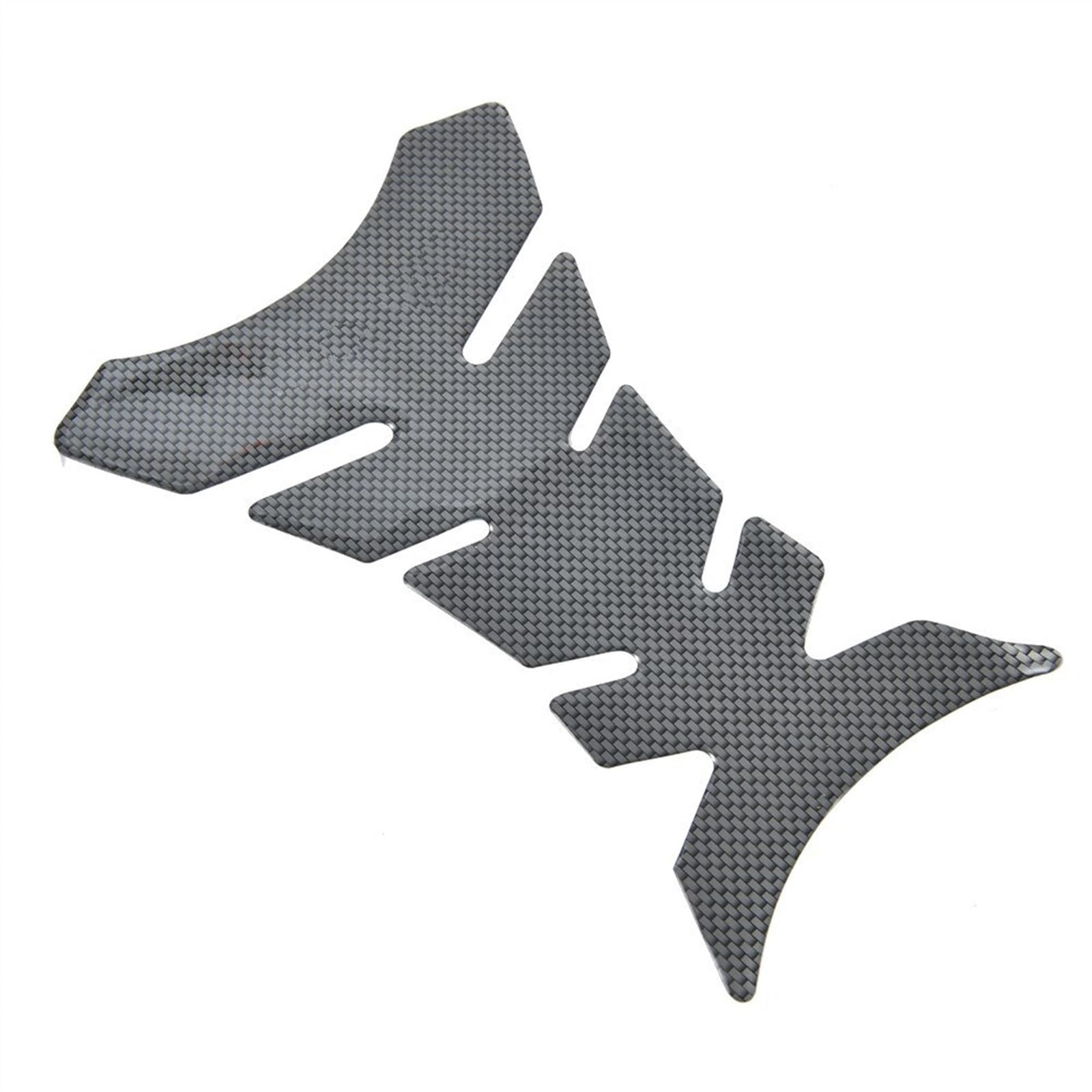 Motorrad-Tank-Aufkleber 1PC Universal Motorrad Carbon Faser Tank Pad Tank Pad Schutz Racing Dekorative Aufkleber von SIBOUOU