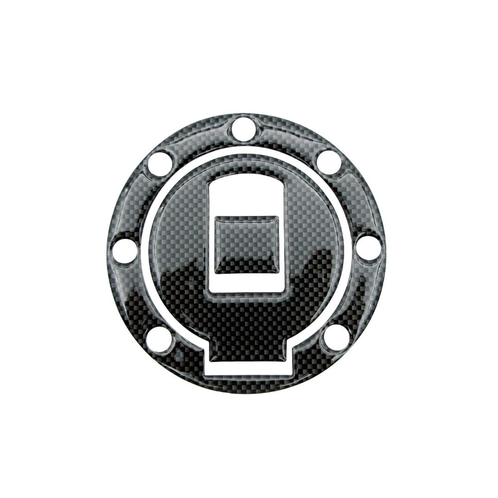 Motorrad-Tank-Aufkleber 1Pcs Carbon Fuel Gas Öl Kappe Tank Pad Tankpad Schutz Aufkleber Für Motorrad Universal(05) von SIBOUOU