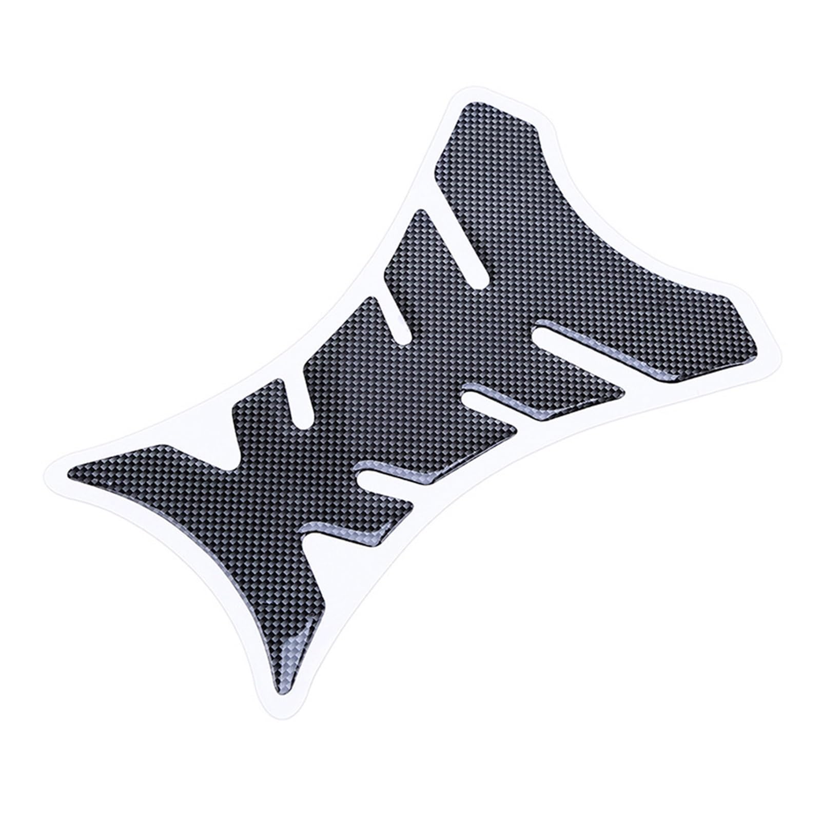 Motorrad-Tank-Aufkleber Carbon Kraftstoff Tank Pad Aufkleber Ersatz Universal Motorrad Kraftstoff Tank Pad Aufkleber Zubehör Tankdeckel Abdeckung Dekoration von SIBOUOU