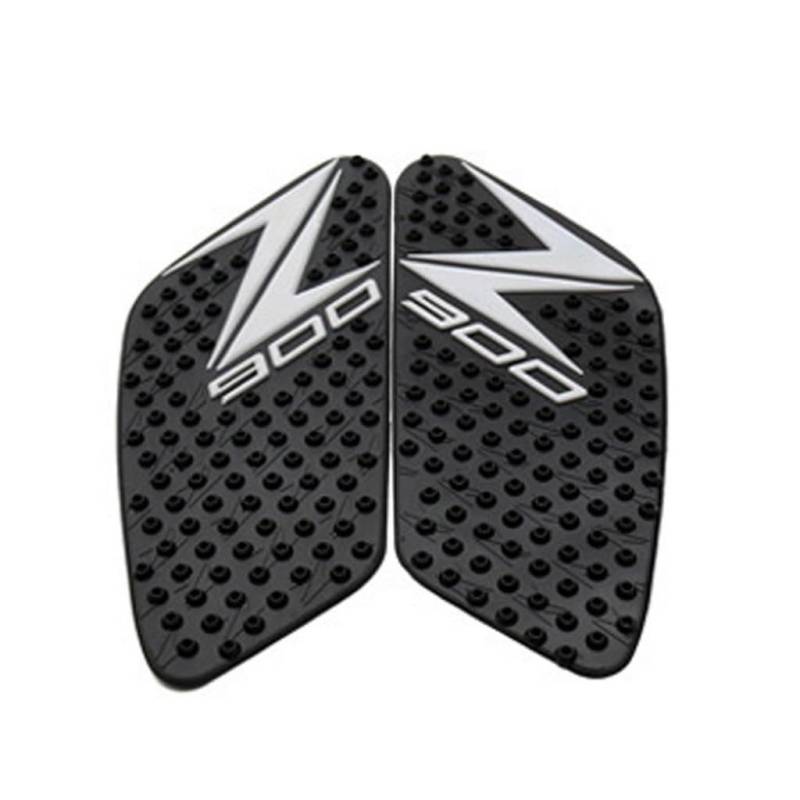 Motorrad-Tank-Aufkleber Für Z900 Z 900 2017-2019 Motorrad Anti Slip Tank Pad Seite Knie Grip Traktion Pads Anti Scratch Schutz Aufkleber(White) von SIBOUOU