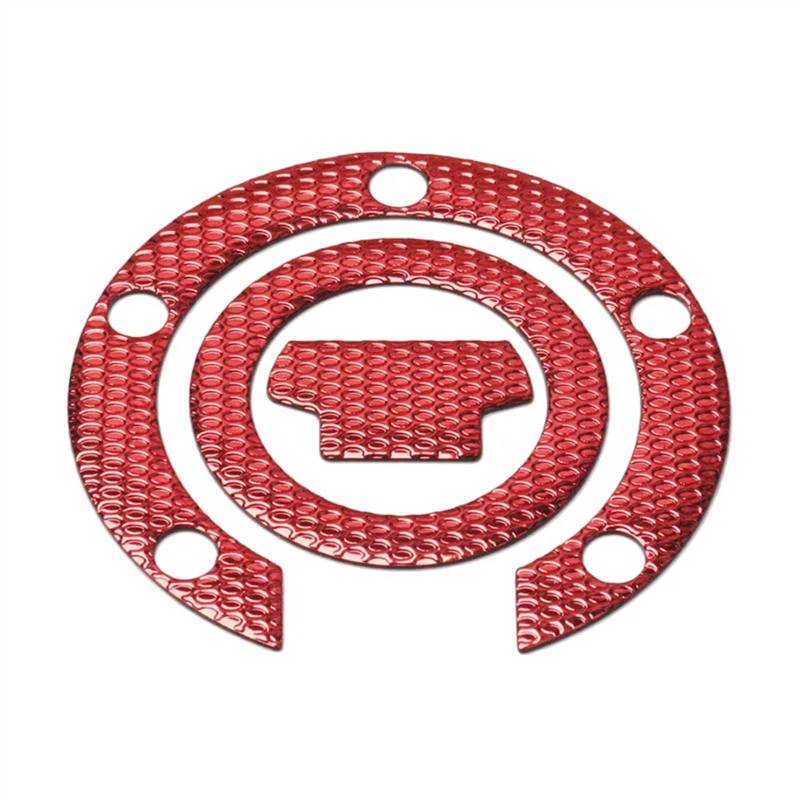 Motorrad-Tank-Aufkleber Motorrad Gas Öl Kraftstoff Schutz Kappe Abdeckung Pad Aufkleber Aufkleber Für MT-07 MT-09 MT07 MT09 MT 09 MT 07(Red) von SIBOUOU