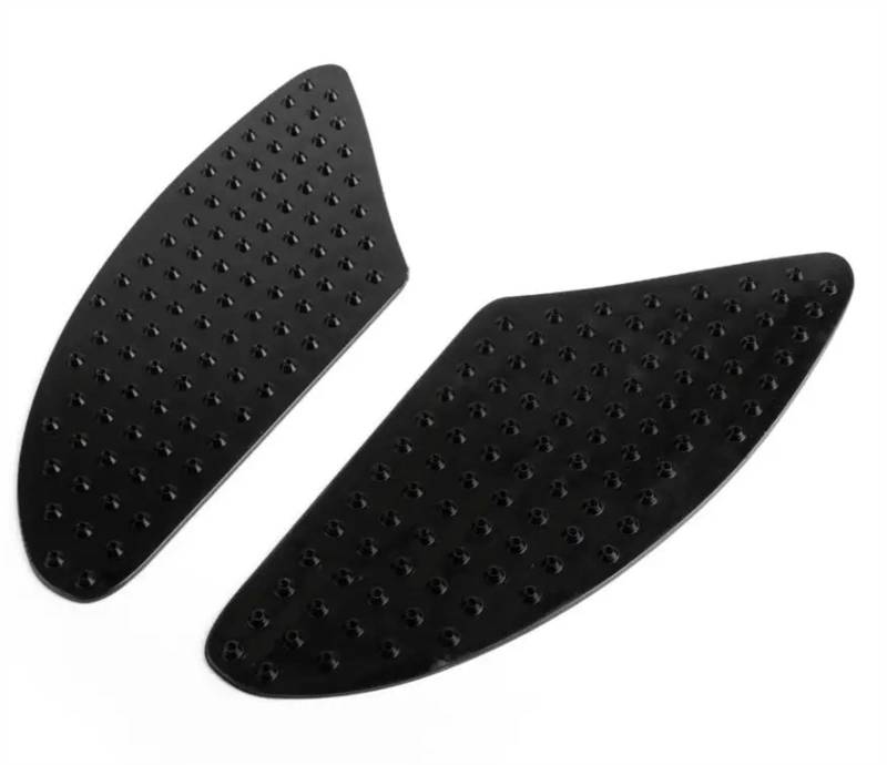 Motorrad-Tank-Aufkleber Tank Grip Traktion Pad Für Z1000 ZX6R Seite Gas Knie Schutz Für R1 R6 Für CBR600RR CBR1000RR(Black) von SIBOUOU