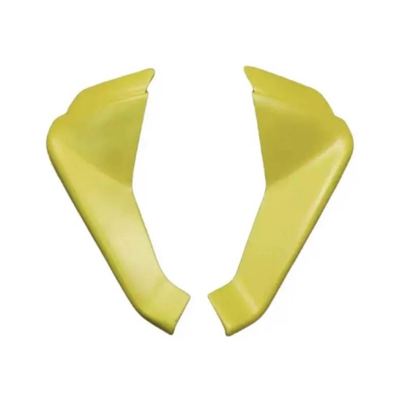 Motorradspoiler Für Aprilia RS 660 2021-2024 Front Lip Wind Flügel Abdeckung Kegel Aerodynamik Verkleidung Winglets Motorrad Zubehör(Yellow) von SIBOUOU