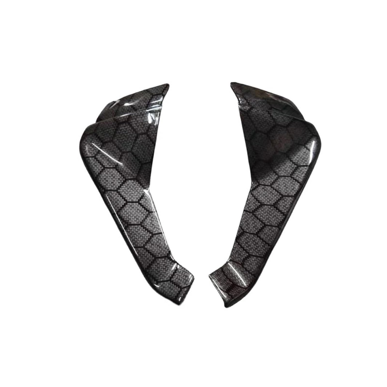 Motorradspoiler Für Aprilia RS 660 RS660 2021 2022 2023 Motorrad Verkleidung Untere Winglets Lip Schnabel Abdeckung Motorrad Wind Flügel(Honeycomb Pattern) von SIBOUOU