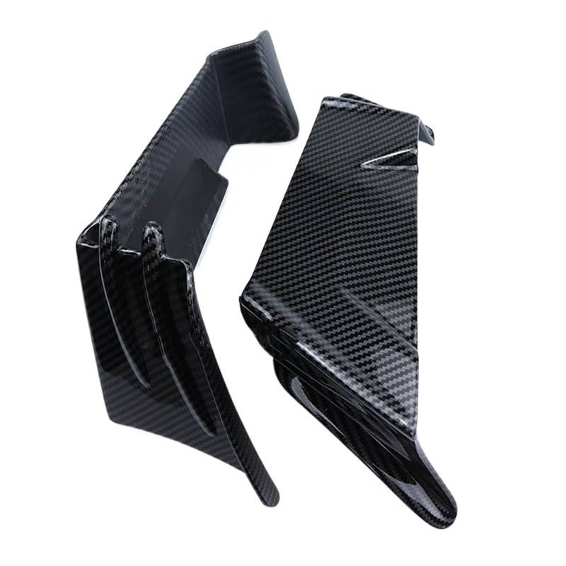 Motorradspoiler Für Aprilia RS660 Tuono 660 2021 2022 2023 Motorrad Seite Winglet Spoiler Wind Flow Befestigung Flügel Front Verkleidung(Carbon Fibre) von SIBOUOU