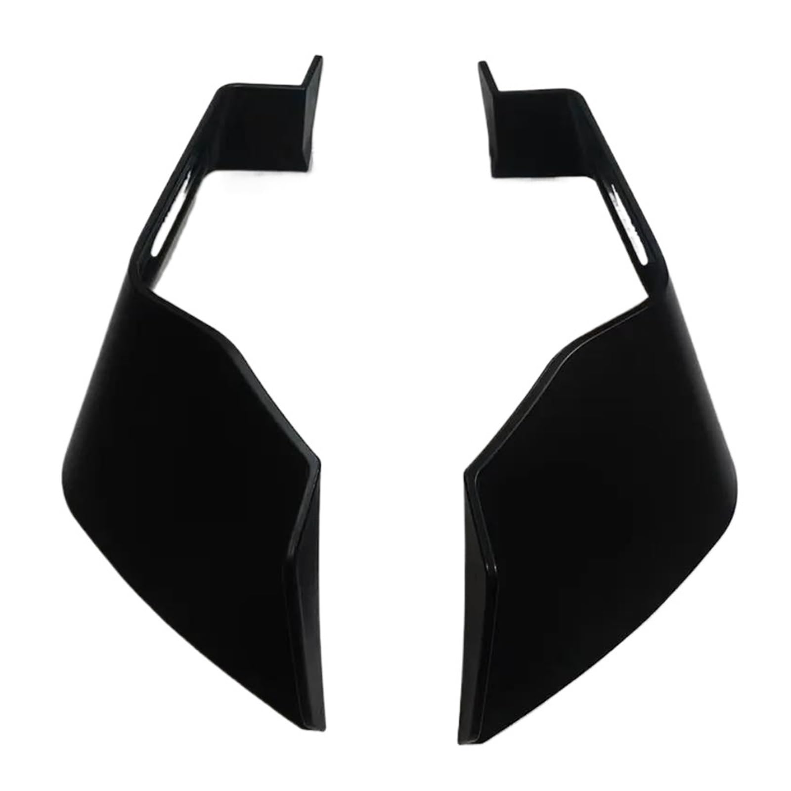 Motorradspoiler Für CBR1000RR Motorrad Winglets Aerodynamische Wind Seite Flügel Spoiler Verkleidung Zubehör Motorrad Seite Spoiler(Matte Black) von SIBOUOU