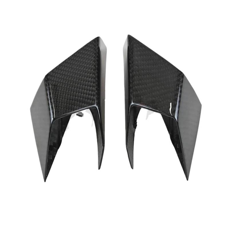 Motorradspoiler Für CBR500R CBR1000RR 2018-2021 BDJ CBR650R Verkleidung Winglets Motorrad Seitenflügel Verkleidungsschutz Windabweiserabdeckung(Real Carbon Fiber) von SIBOUOU