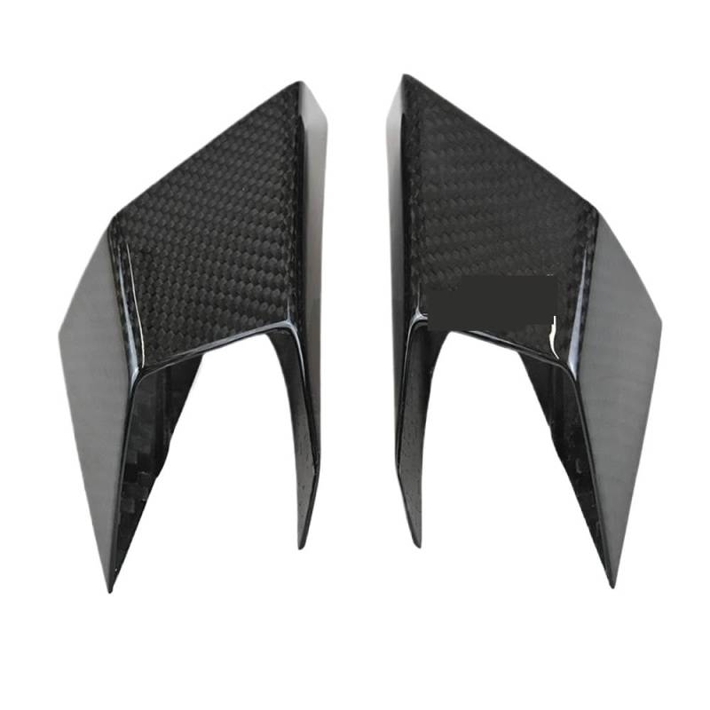 Motorradspoiler Für CBR500R CBR1000RR 2018-2021 Verkleidung Winglets Motorrad Seite Flügel Verkleidung Schutz Windabweiser Abdeckung(Real Carbon Fiber) von SIBOUOU