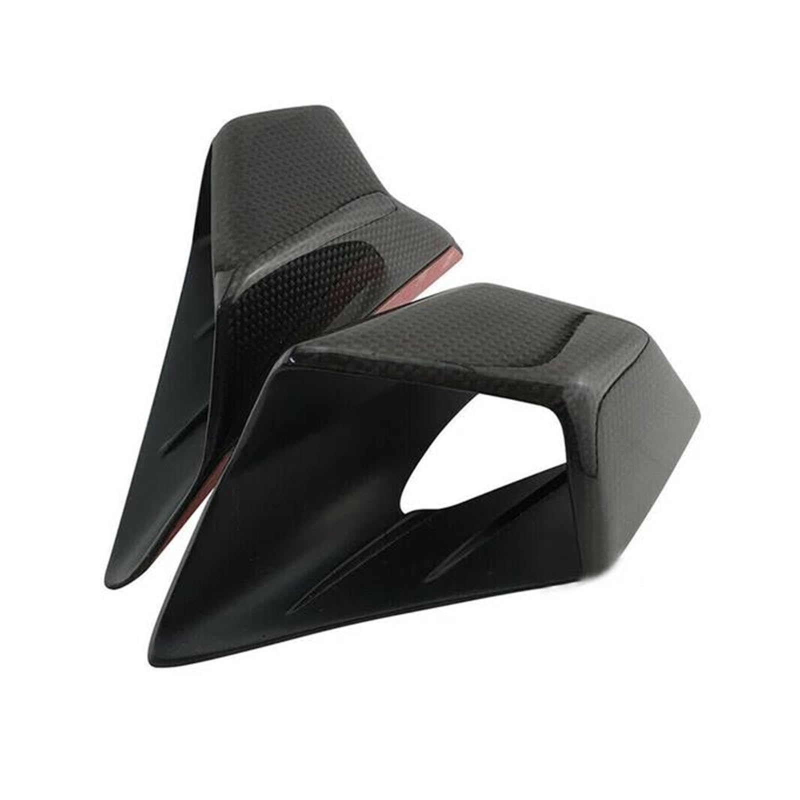 Motorradspoiler Für CBR650R CBR650F Verkleidungs-Winglets. Vordere Verkleidungs-Winglets. Aerodynamisches Flügelschalen-Abdeckungs-Schutz-Set(Carbon Fiber) von SIBOUOU