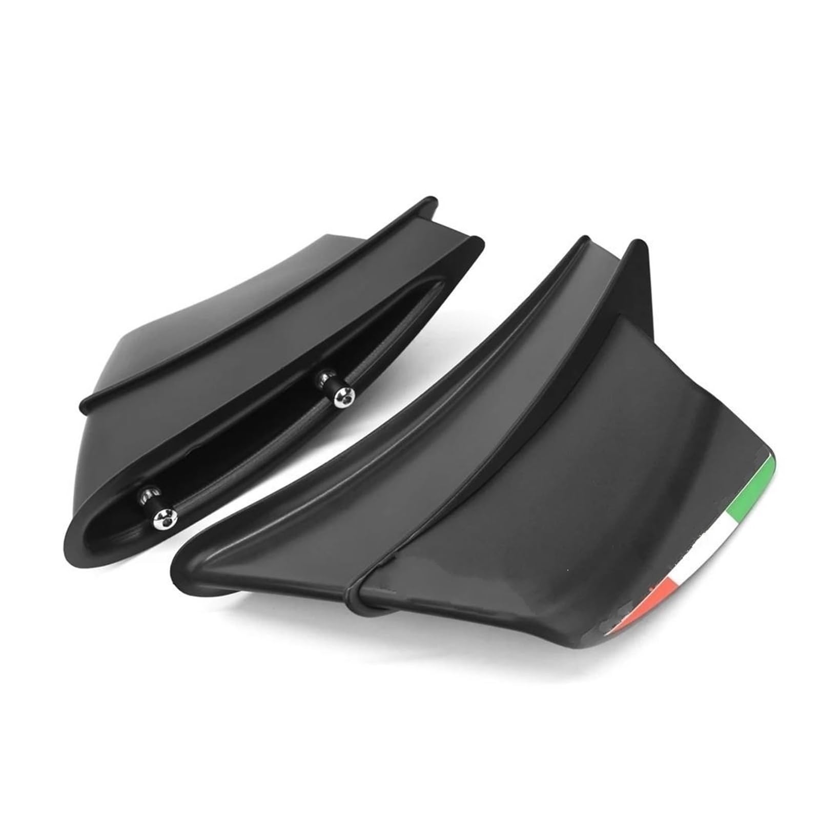 Motorradspoiler Für Ducati Panigale V4 SR 2018 2019 2020 2021 Motorrad Zubehör Kunststoff Winglets Air Kit Seite Feste Flügel von SIBOUOU