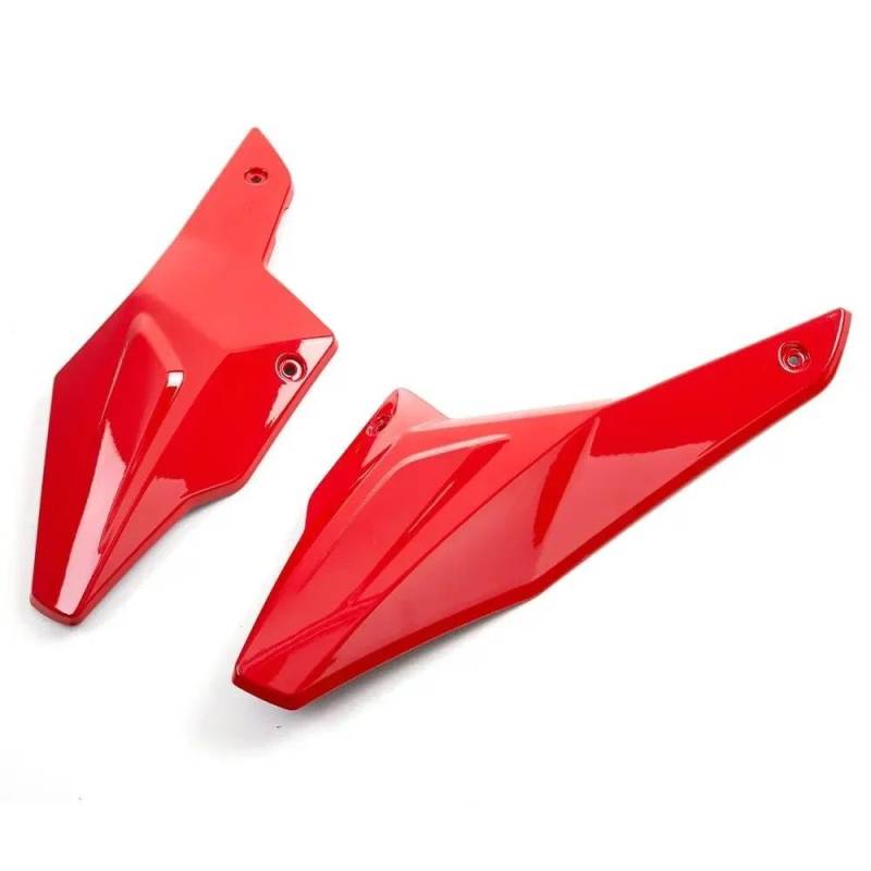 Motorradspoiler Für F900R F900XR 2020 2024 Motor Chassis Shroud Verkleidung Unteren Auspuff Schild Schutz Schutz Abdeckung Motorrad Zubehör(Red) von SIBOUOU