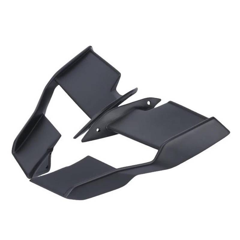 Motorradspoiler Für S1000R M1000R 2021 2022 2023 Motorrad Windschutzscheibe Flügel Verkleidung Vorne Aerodynamische Spoiler Winglet(Matte Black) von SIBOUOU