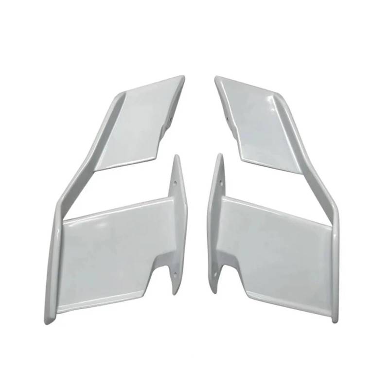 Motorradspoiler Für S1000R S1000R 2021-2023 Motorrad Front Verkleidung Winglets Seite Winglet Aerodynamische Flügel Kit Spoiler Windschutzscheibe Spoiler(White) von SIBOUOU