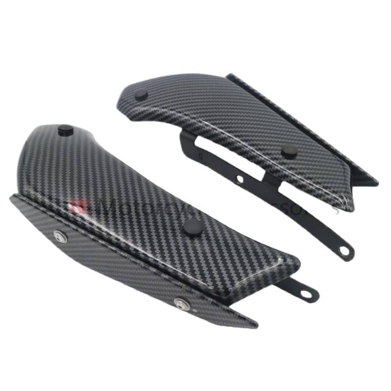 Motorradspoiler Für S1000RR HP4 2009 2010 2011 2012 2013 2014 2015 2016 2017 2018 Motorrad Winglet Aerodynamische Flügel Kit Spoiler Zubehör(Carbon Fiber 4) von SIBOUOU