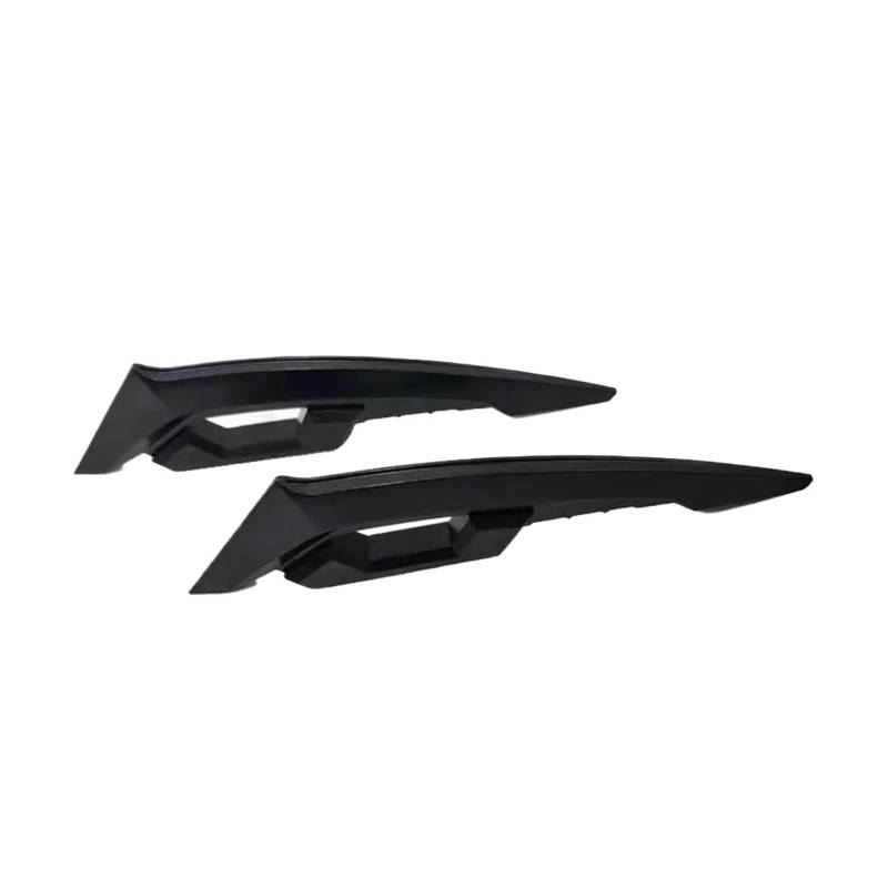 Motorradspoiler Für Suzuki 2 Stück Motorrad Winglet Aerodynamischer Spoiler Dynamischer Flügel Dekoration Aufkleber Für Motorrad Roller Dekoration Aufkleber(Black) von SIBOUOU