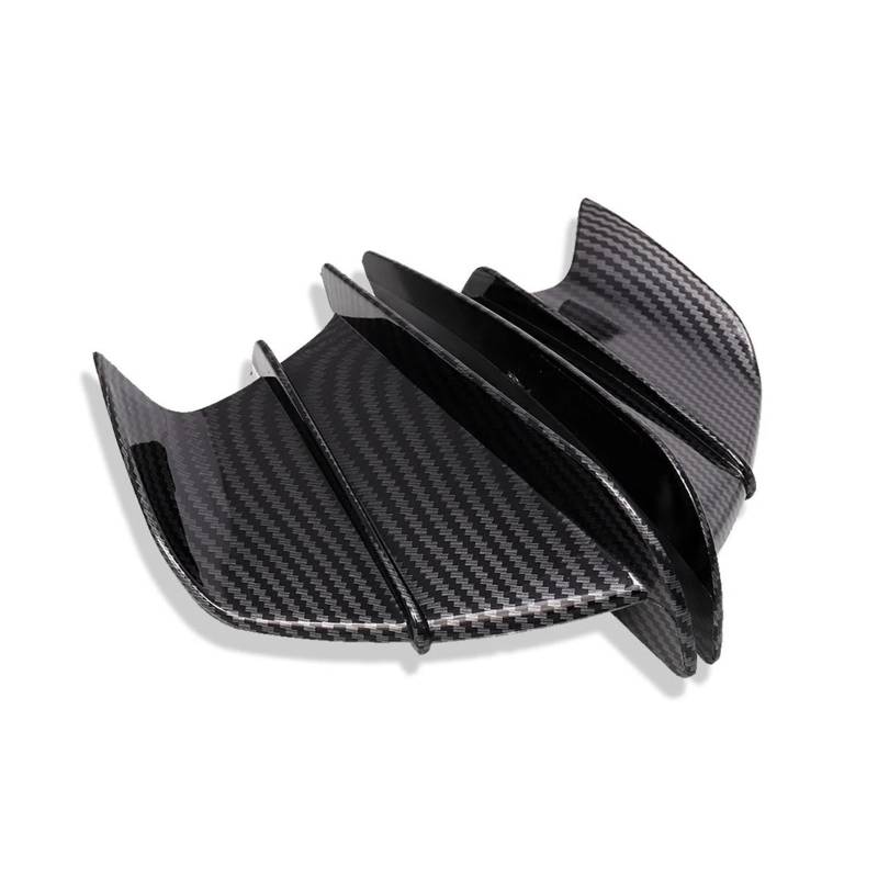 Motorradspoiler Für Yamaha YZF R1 R6 R25 Für Ninja H2 H2R Für S1000RR Für H2 ABS Motorrad Winglet Aerodynamische Seite Flügel Fin Spoiler(Style1) von SIBOUOU