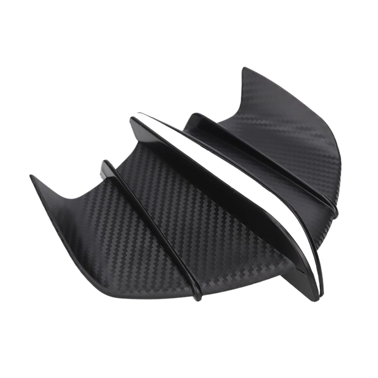 Motorradspoiler Für Yamaha YZF R1 R6 R25 Für Ninja H2 H2R Für S1000RR Für H2 ABS Motorrad Winglet Aerodynamische Seite Flügel Fin Spoiler(Style3) von SIBOUOU