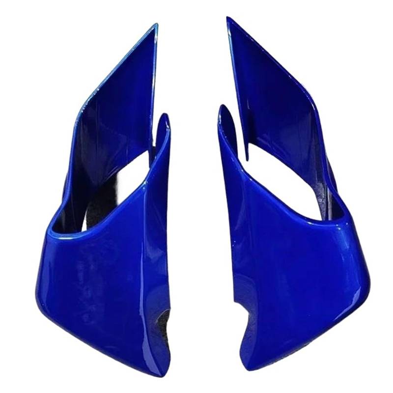 Motorradspoiler Für Yamaha YZF-R1 YZF-R25 2015–2023, Aerodynamische Motorrad-Winglets, Feste Windflügel-Verkleidungsschale(Blue) von SIBOUOU