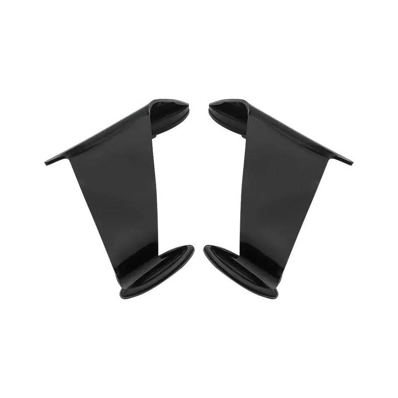 Motorradspoiler Für ZX-10R 2022 2023 2024 Motorrad Verkleidung Feste Wind Flügel Spoiler Teile Pneumatische Flügel Kit(Black) von SIBOUOU