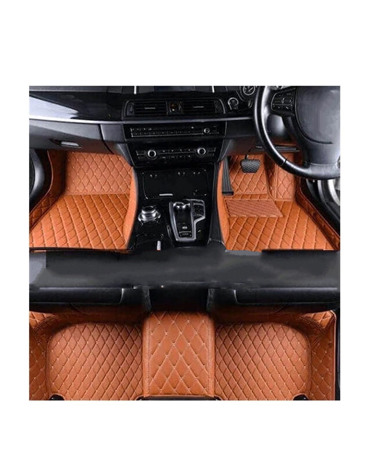 Auto-Fußmatte Für Peugeot 5008 P87 2017 2018 2019 2020 2021 2022 7-Sitzer Automatten Full Set Covers Floors Autofußmatten-Einlagen(RHD 1 Set 1) von SICOTTON