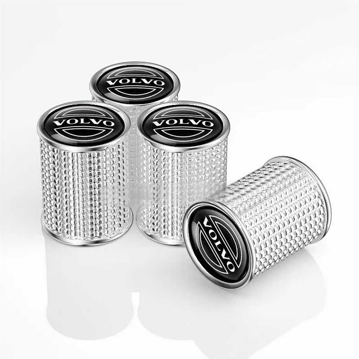 4PCS Autoventil Kappe Ventilkappen,für Volvo XC90 XC60 V50 S60 V70 V60 V40 S90, Autoventil Kappe,King Kong State Ventilkappen von SICUEAUA