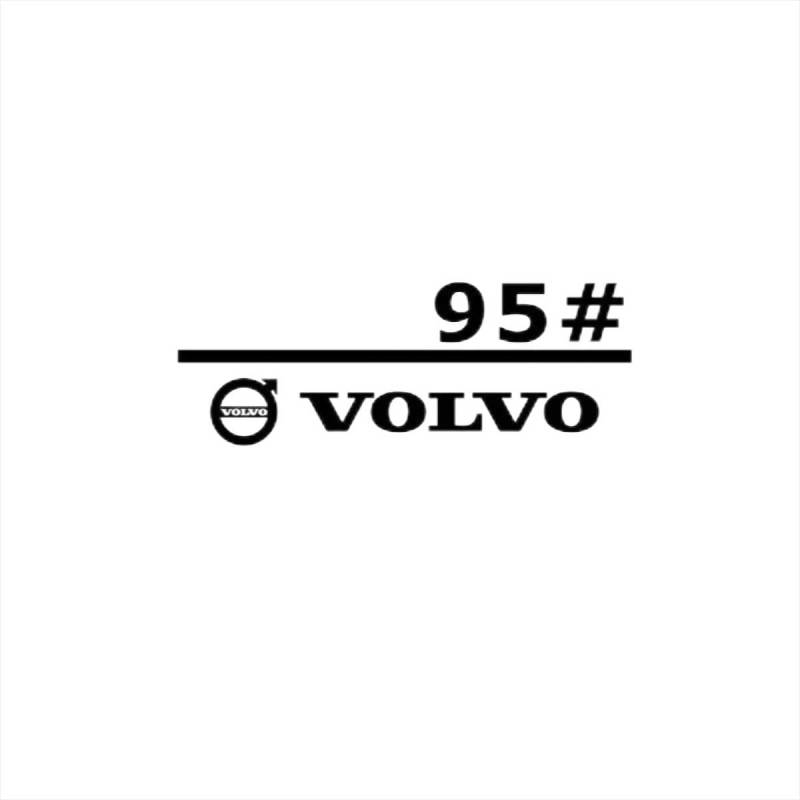 Autoaufkleber für Volvo S90 S60 XC60 XC40 XC90 V40 V60 S60 S80, Emblem-Abzeichen, Autoaufkleber, Schriftzug, Karosserie-Emblem, Zubehör von SICUEAUA