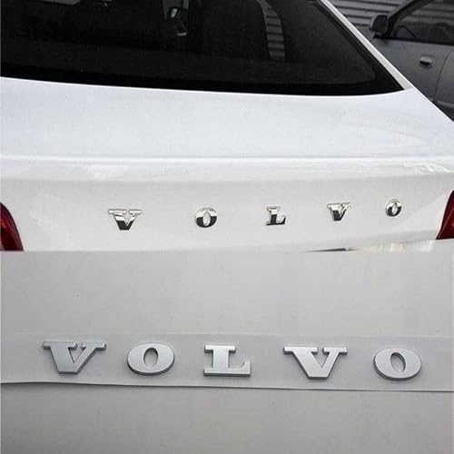 Autoaufkleber für Volvo S90 S60 XC60 XC40 XC90 V40 V60 S60 S80, Emblem-Abzeichen, Autoaufkleber, Schriftzug, Karosserie-Emblem, Zubehör von SICUEAUA