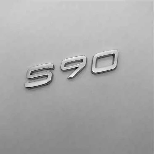 Autoaufkleber für Volvo XC60 S40 S60 S90 XC40 XC70 XC90 V40 V60 V90 S80 S80L, Emblem-Abzeichen, Autoaufkleber, Schriftzug, Karosserie-Emblem, Zubehör von SICUEAUA