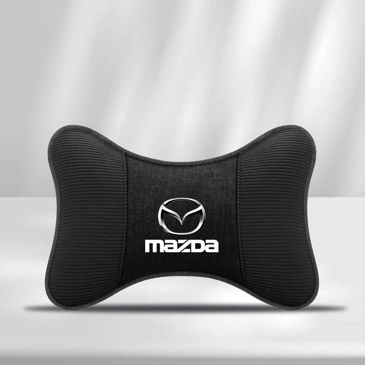 SICUEAUA 2pcs Auto Nackenkissen für Mazda 2 3 6 8 Atenza CX30 CX50 CX60 MX5 CX3 CX5 CX7, Ergonomisches Lendenwirbelstützkissen für Autositze,Bürostuhl von SICUEAUA