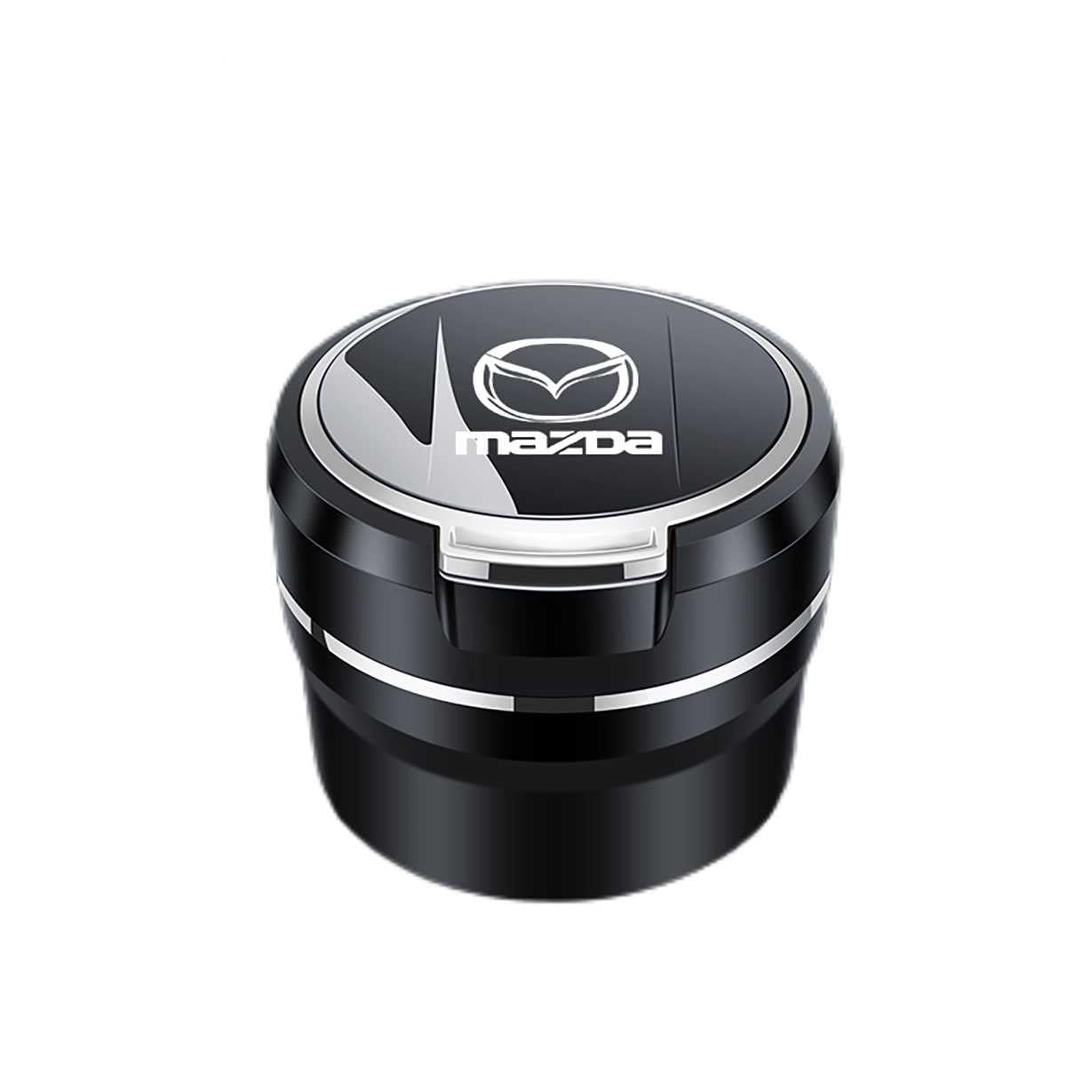 SICUEAUA Auto Aschenbecher Für Mazda CX5 CX7 CX9 CX-5 CX3 MX-5 Protege Series, Tragbare Rauchfrei Stand Zylinder Zigarette Abfalleimer Auto Innen Zubehör von SICUEAUA