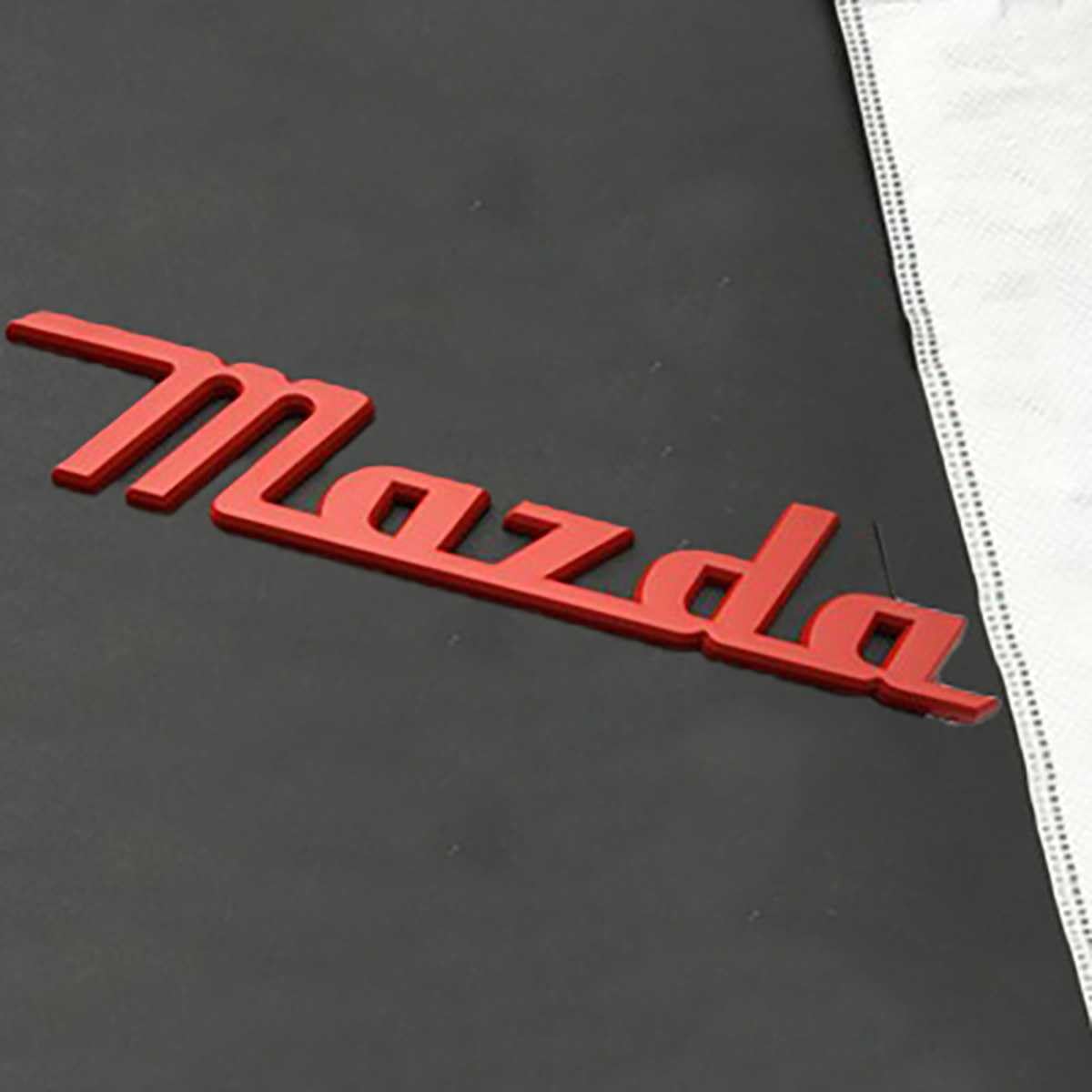 SICUEAUA Autoaufkleber für Mazda 2 3 5 6 MX5 MX30 CX30 CX5 CX50, Emblem-Abzeichen, Autoaufkleber, Schriftzug, Karosserie-Emblem, Zubehör von SICUEAUA