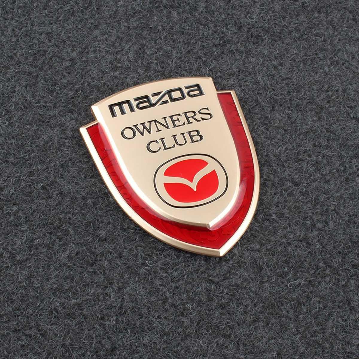 SICUEAUA Autoaufkleber für Mazda Cx7 Cx5 Cx9 Cx-5 Cx3 MX-5, Emblem-Abzeichen, Autoaufkleber, Schriftzug, Karosserie-Emblem, Zubehör von SICUEAUA