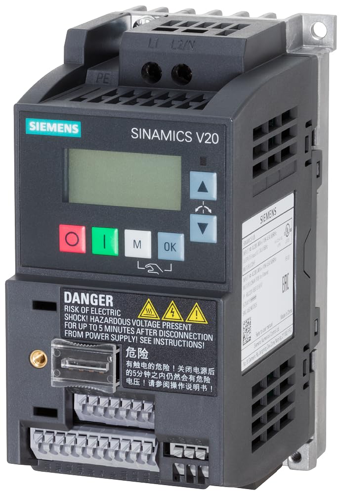 SIEMENS Frequenzumrichter 6SL3210-5BB13-7UV1 0.37 kW 200 V, 240 V von SIEMENS