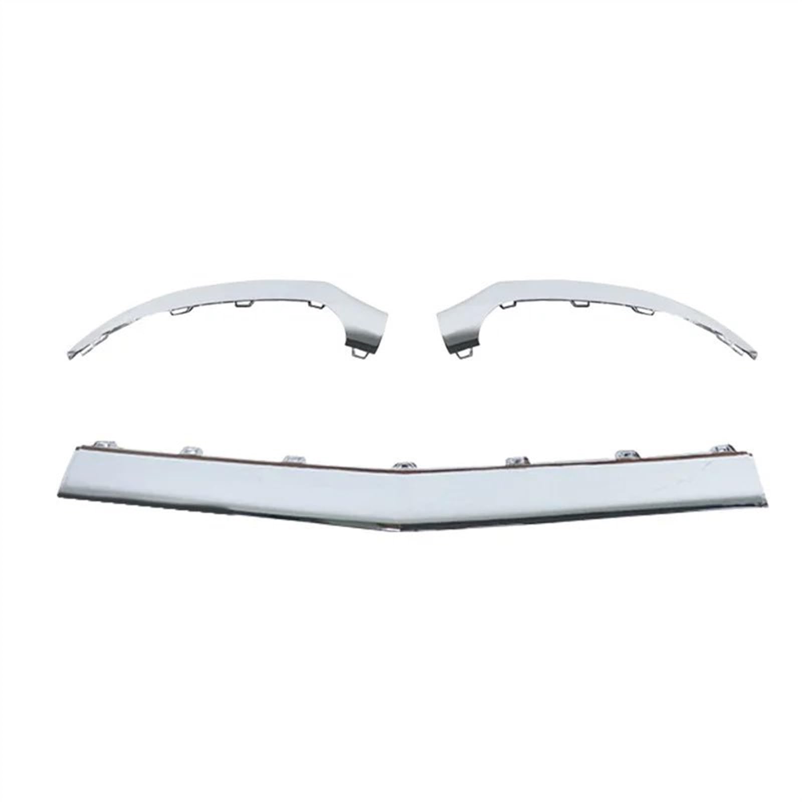 Auto Frontstoßstange Spoiler 2188851674 2188851774 Auto Front Spoiler Splitter Diffusor Chrom Stoßstange Lippe Für Benz Für CLS W218 C218 X218 260 320 2188851574 Frontlippe Spoiler(Silver 3 Set) von SIFUSM